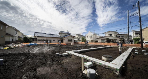 スピーディーな作業で、工期短縮に貢献 SPEEDY